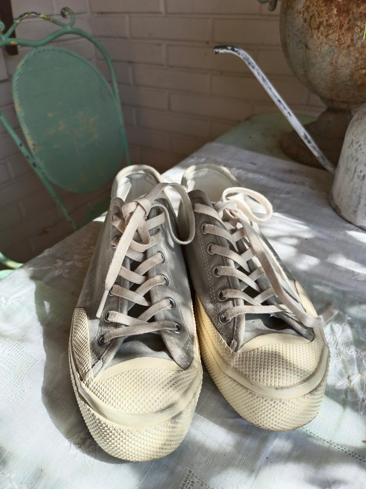 SUPERGA. Zapatillas grises T.38