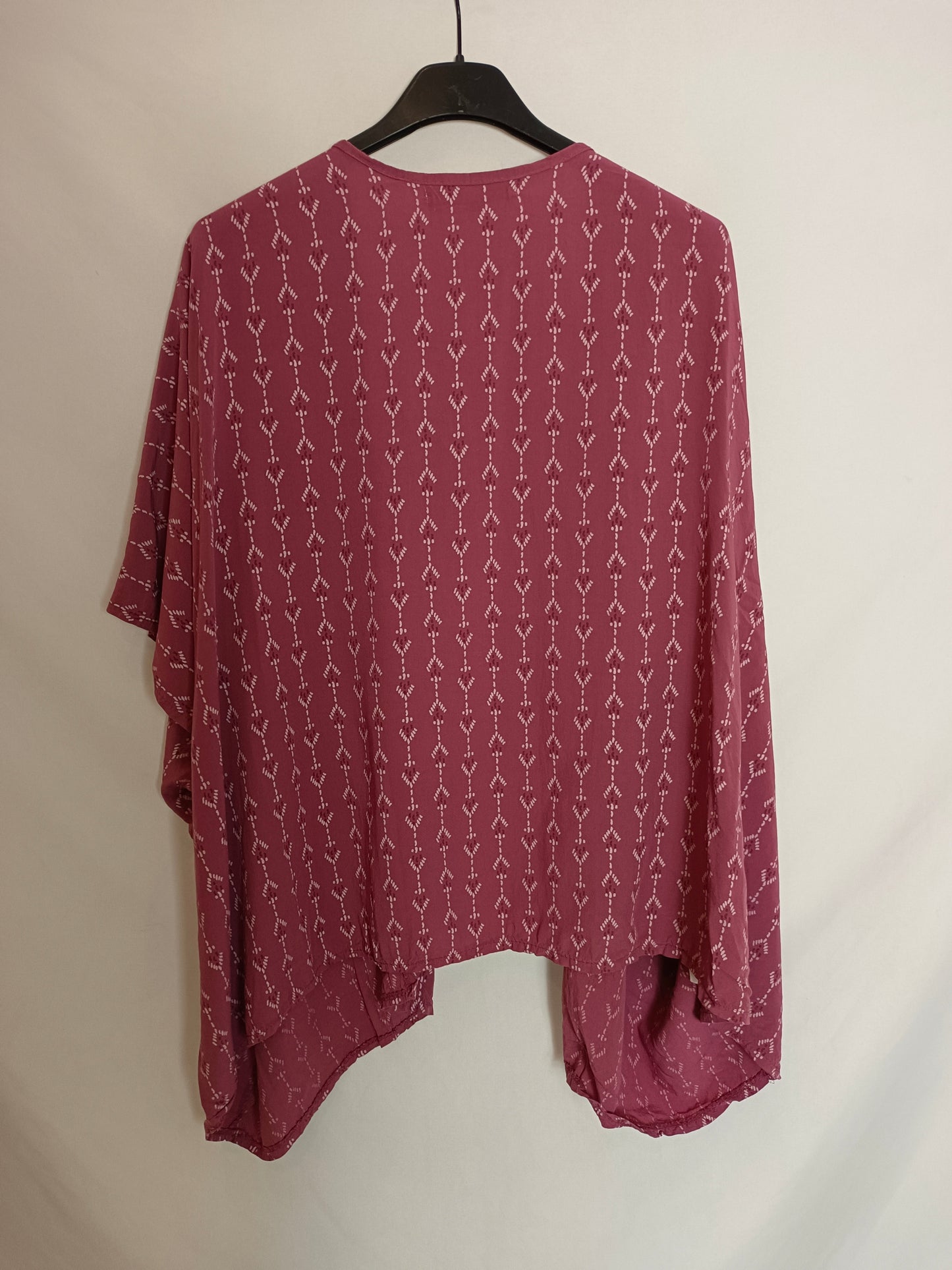 NAËLLE. Kimono rosa estampado TU(s/m)