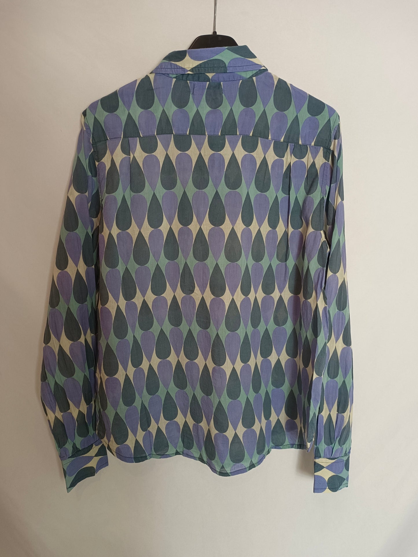 NICOLI. Blusa fluida gotas T.m