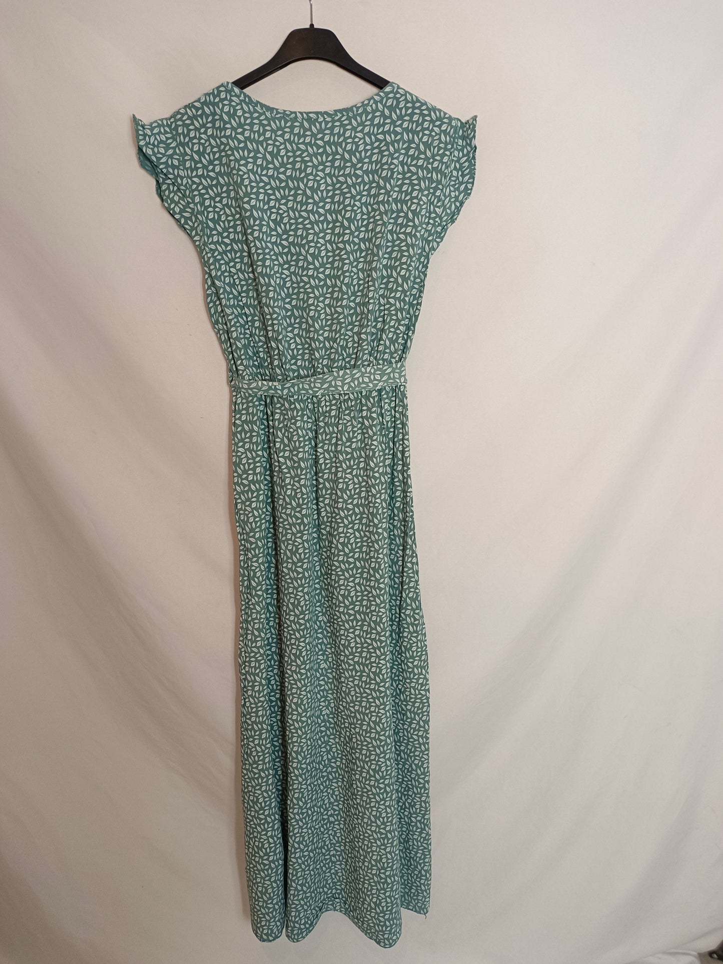 OTRAS. Vestido verde hojas Tu(s)