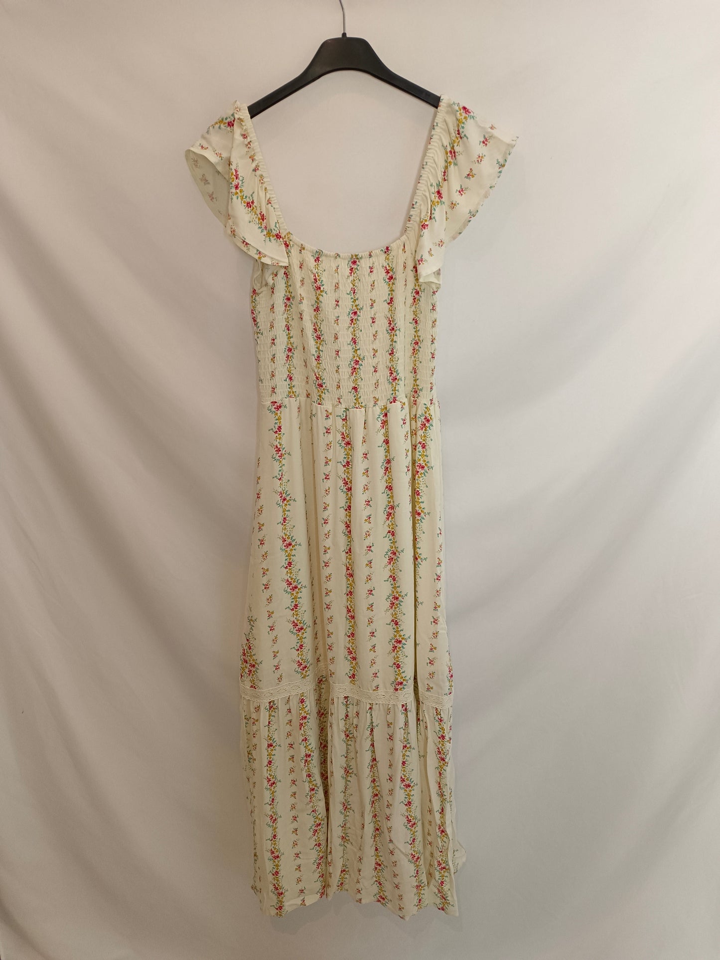 SPRINGFIELD Vestido midi flores. T.S