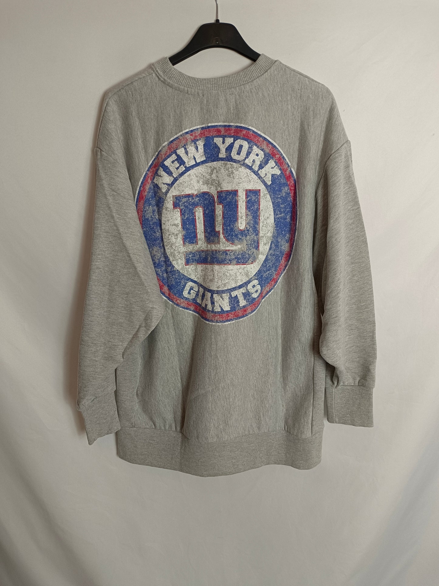 ZARA. Sudadera gris "NEW YORK" T.m