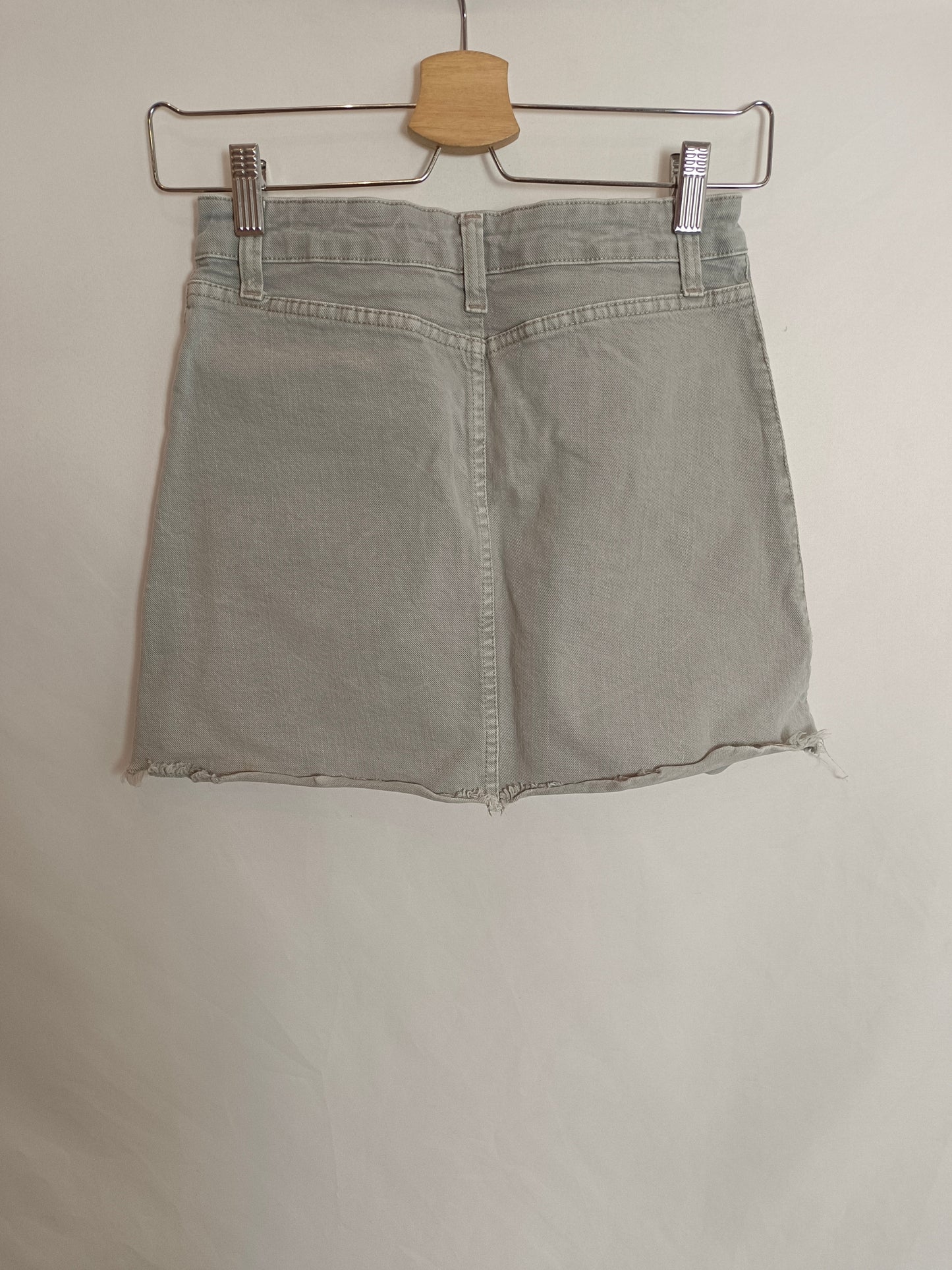 OTHERS. Gray rope skirt TU (S)