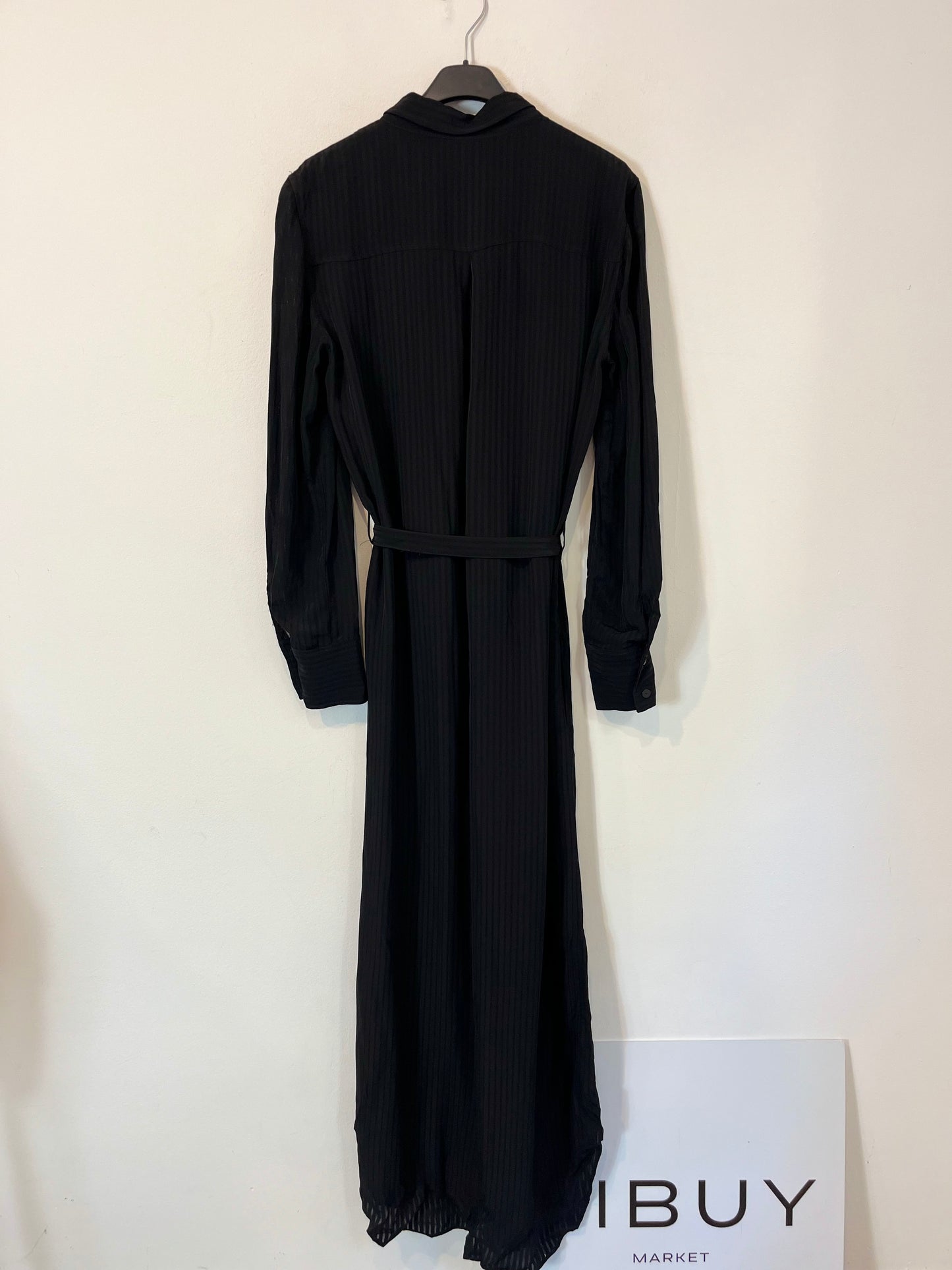 MANGO. Vestido largo camisero. T S