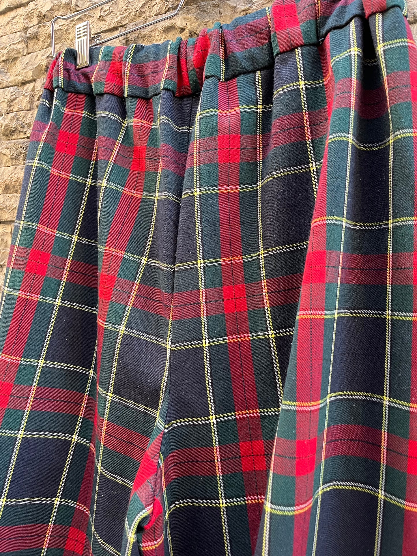 COOSY. Pantalón cuadros culotte T M