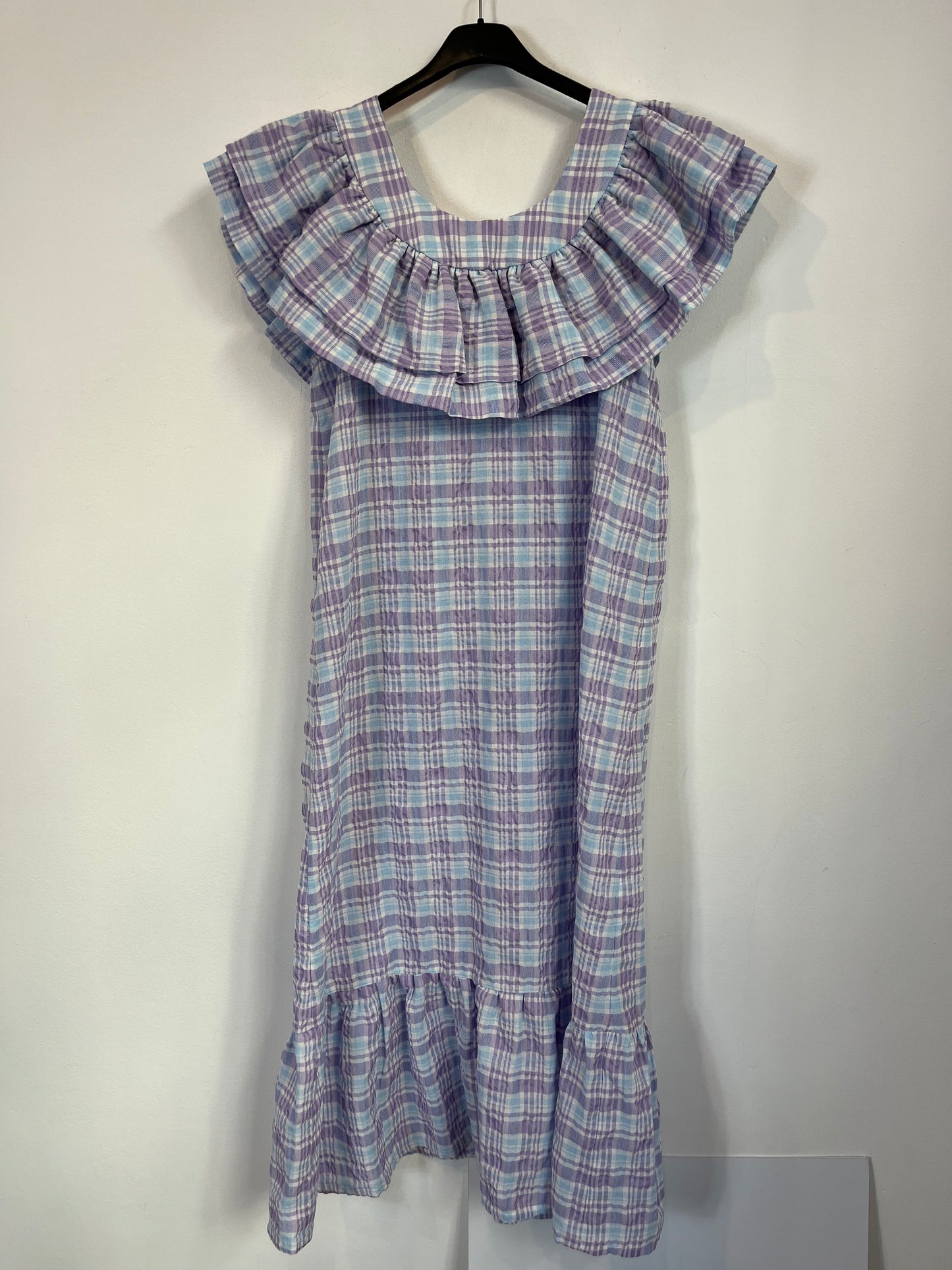 MARTA ORIA STUDIO. Vestido cuadros. T M (S)