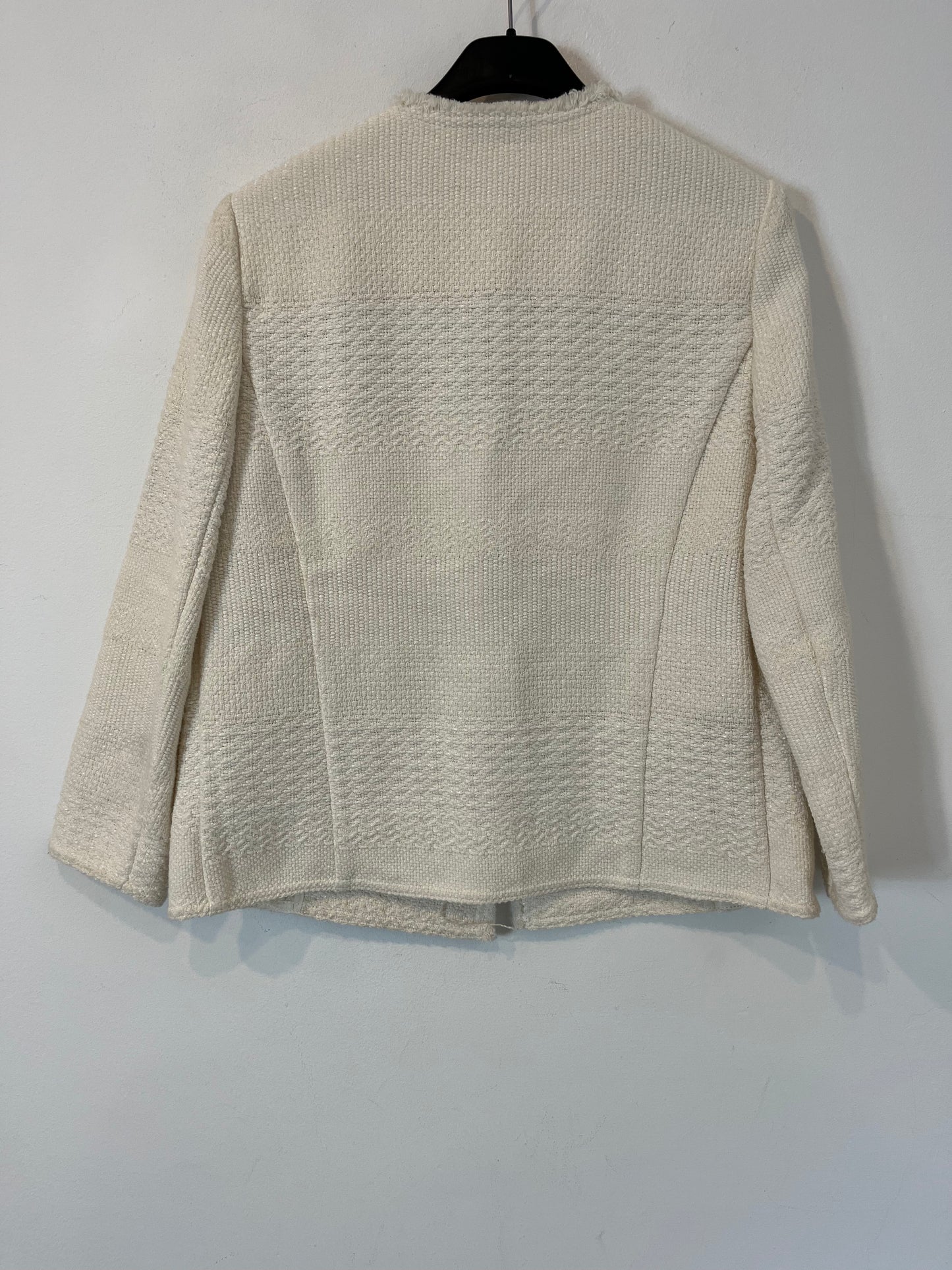 COMPTOIR DES COTONNIERS. Chaqueta tweed con algodón. T 36