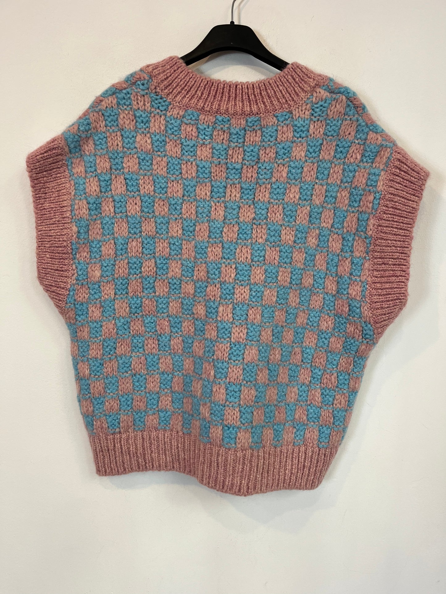 ZARA. Top punto bicolor. T S