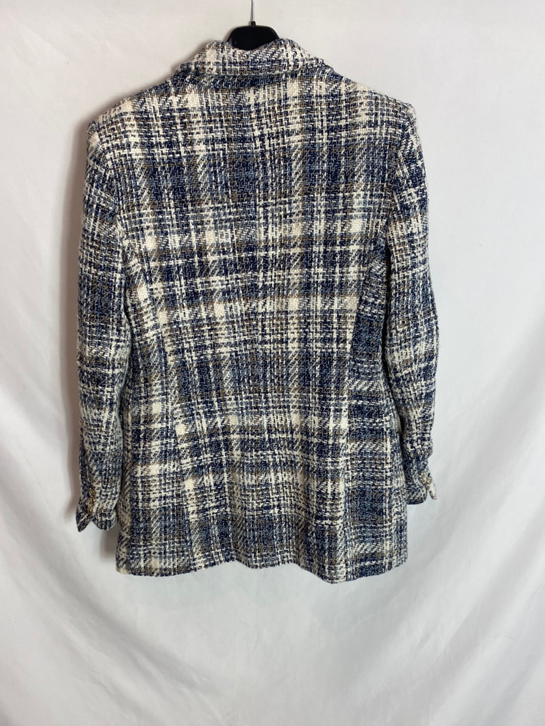 ZARA. Long tweed blazer Tm