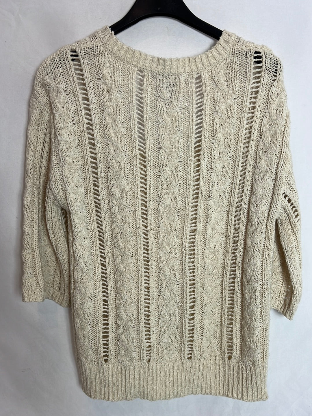 MANGO. Jersey punto abierto T.m