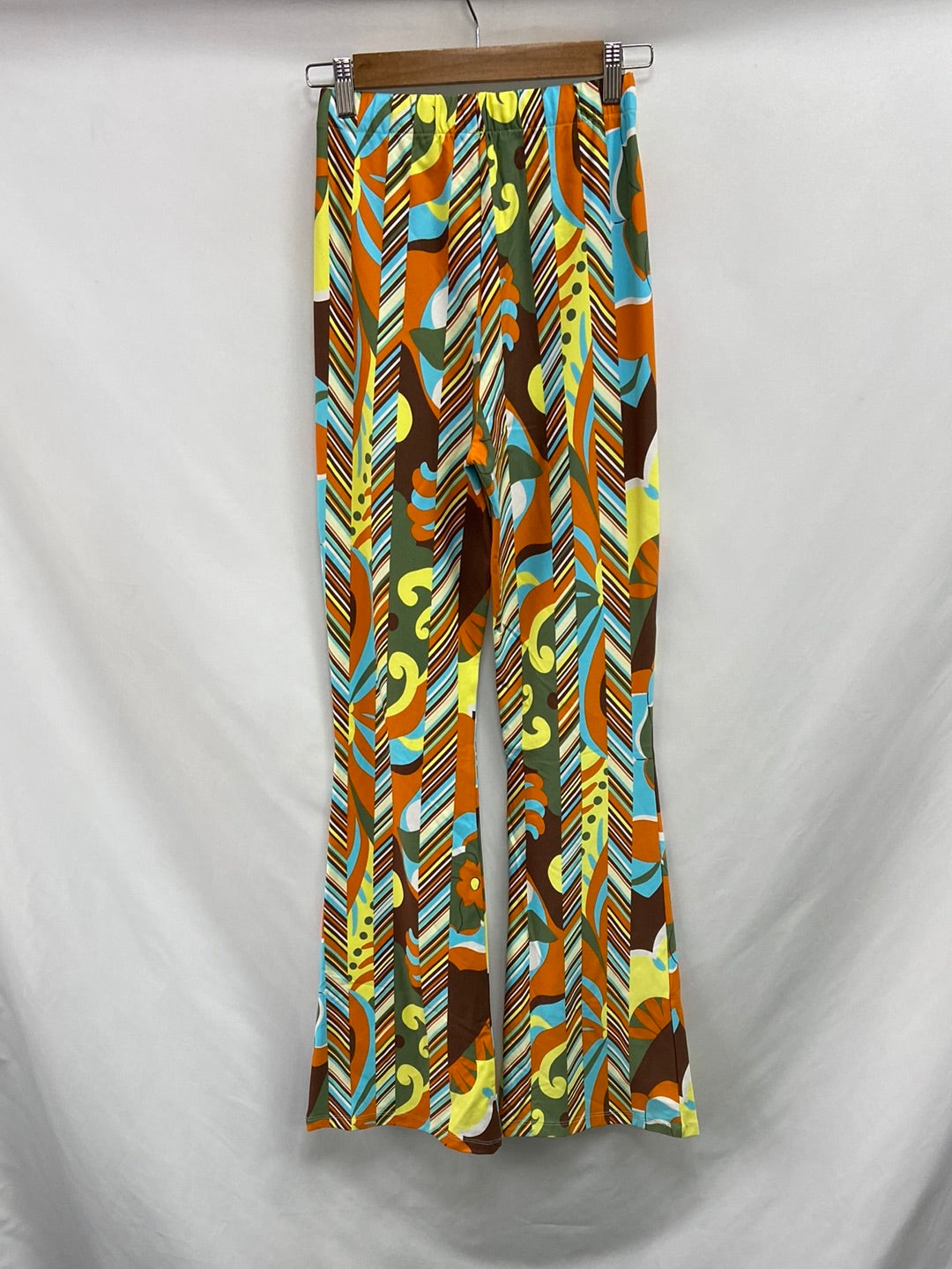 SANTANA DE MORA.Pantalones campana retro T.S