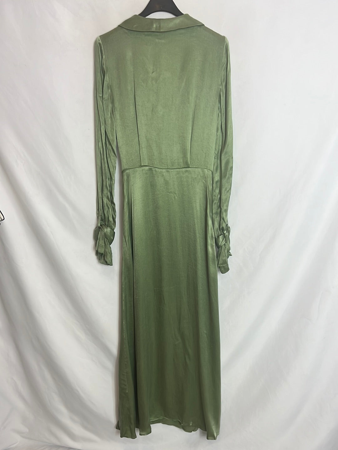 &OTHER STORIES. Vestido largo verde T.36