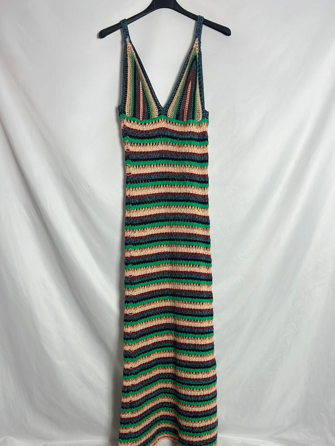 ZARA. Long multicolored knit dress. TS – Hibuy market ZARA. Long multicolored knit dress. TS – Hibuy market