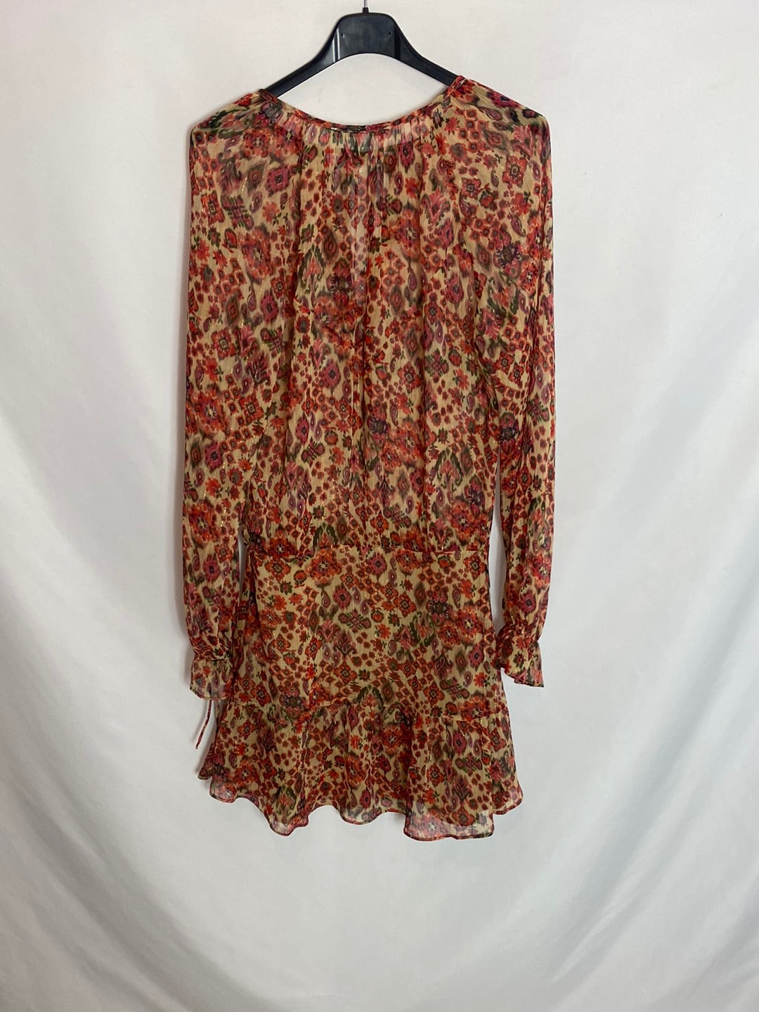 SCALPERS. Vestido manga larga estampado. T.XS