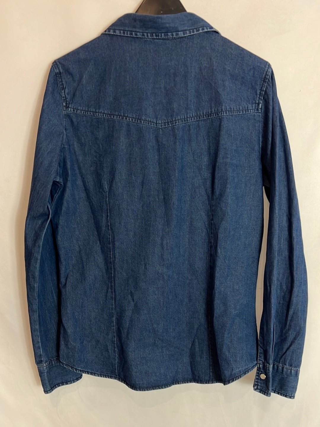 PRIMARK. Dark denim shirt. T 38