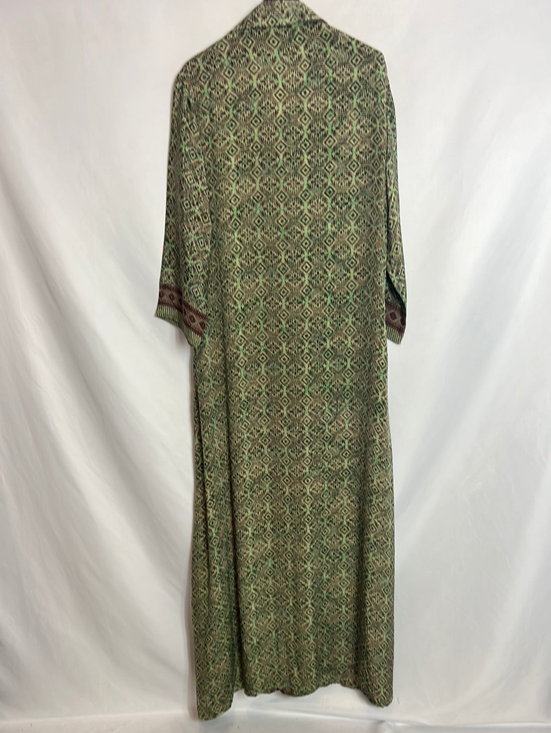 BASYCO JEREZ. Long printed shirt dress. YOU (S)