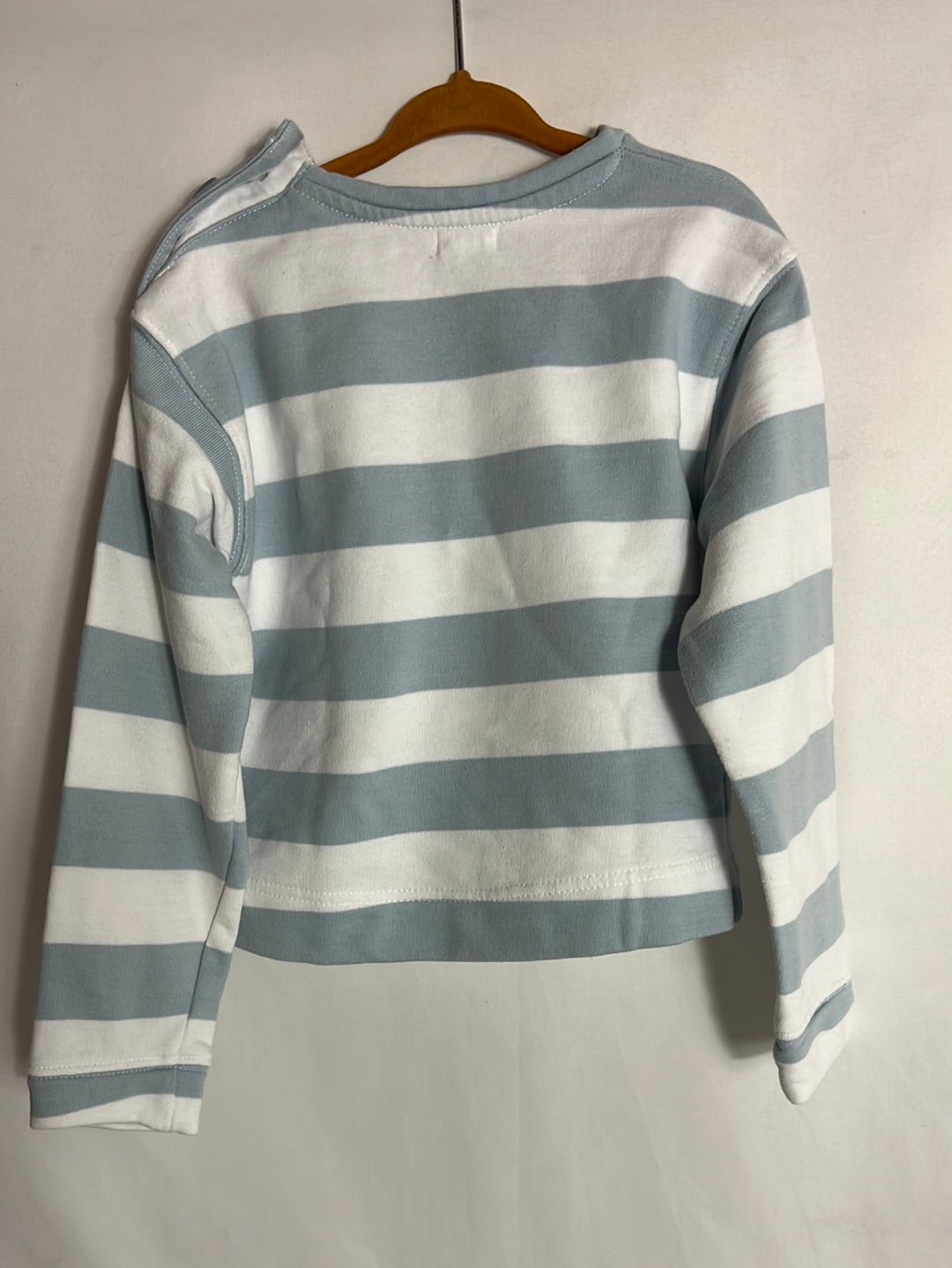GOCCO. Sudadera rayas azul y celeste. T 2-3 años