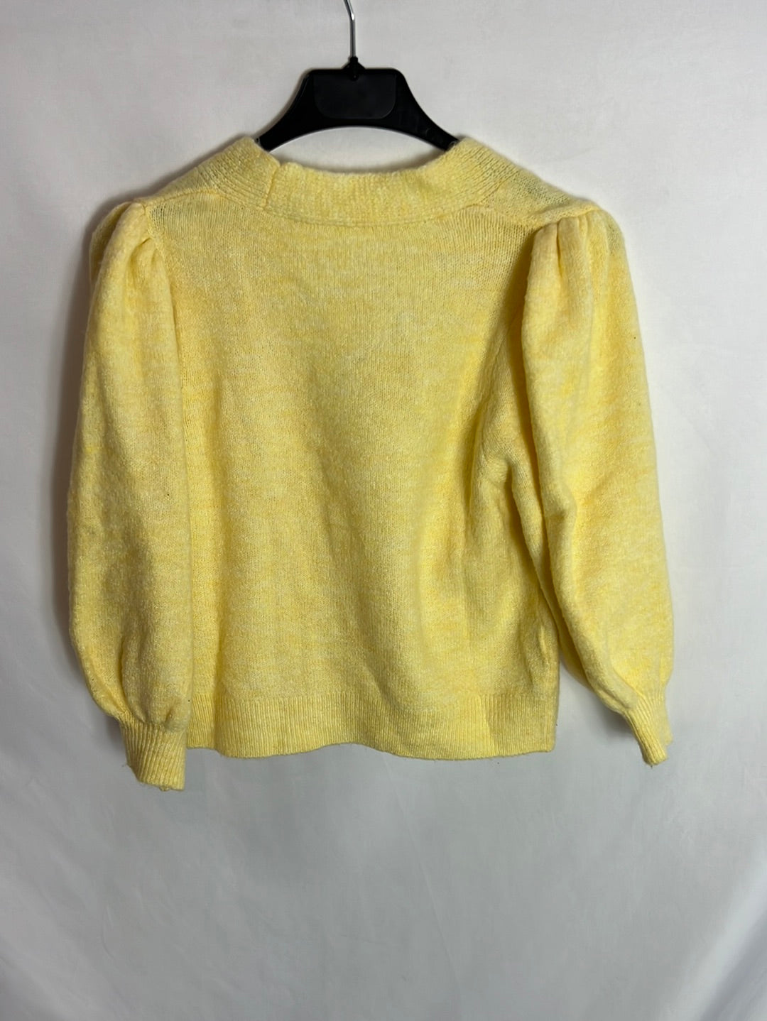 MANGO. Cárdigan amarillo. T.xs