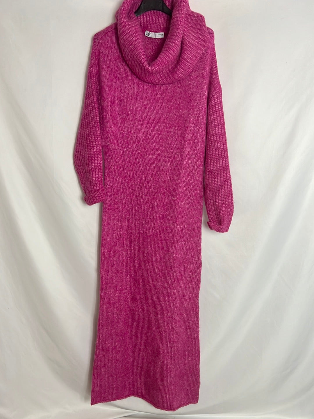 Vestido largo punto rosa T S – Hibuy market