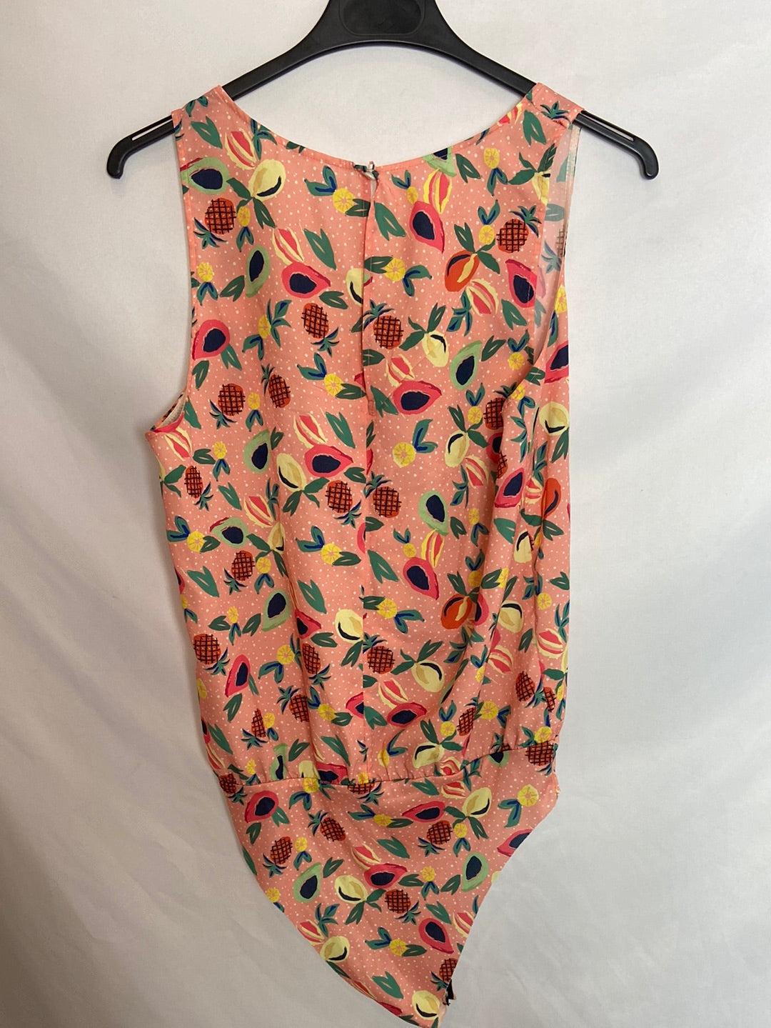 OTRAS. Body rosa estampado T. M