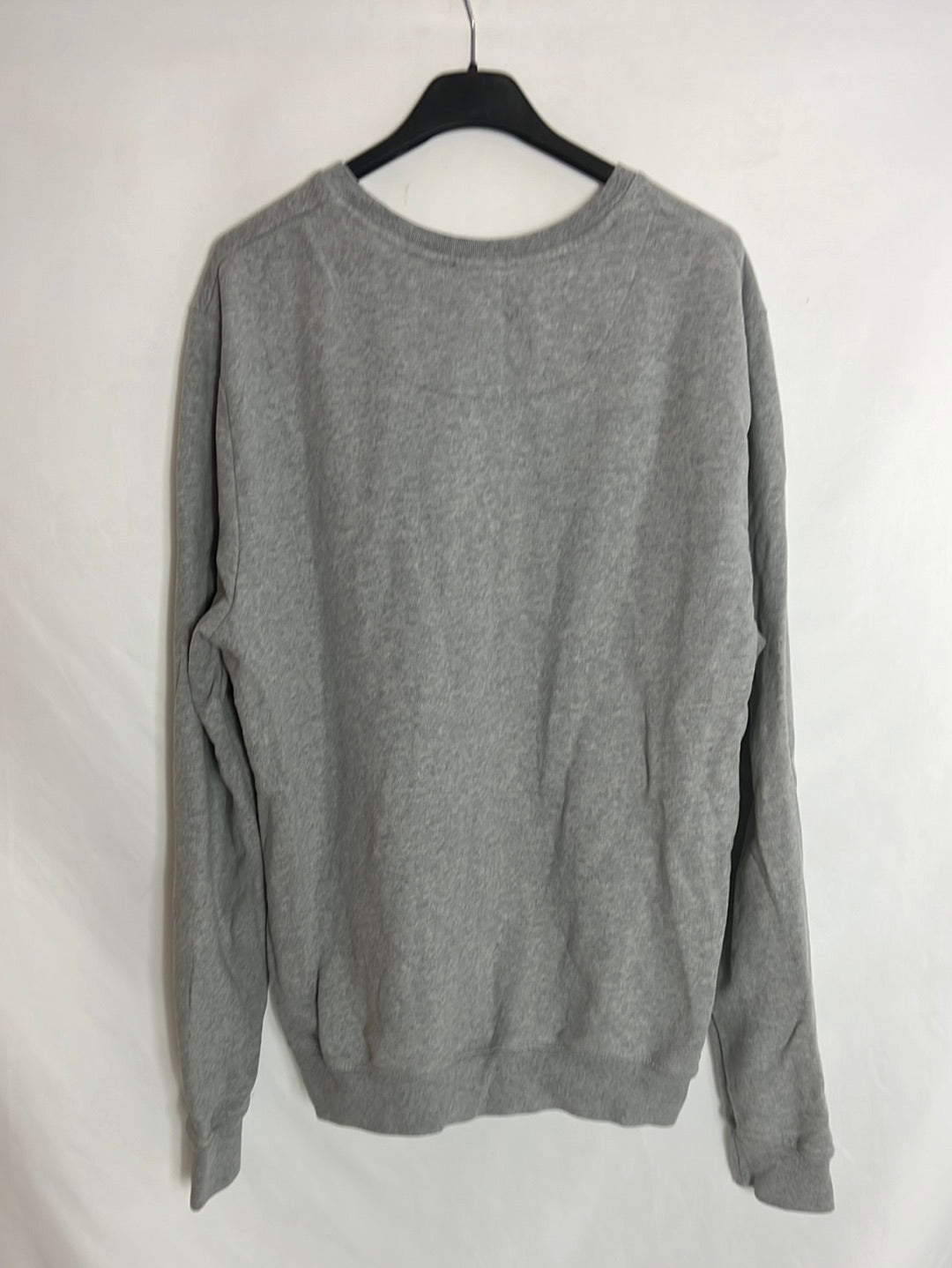 ECOALF. Sudadera gris logo. T XL