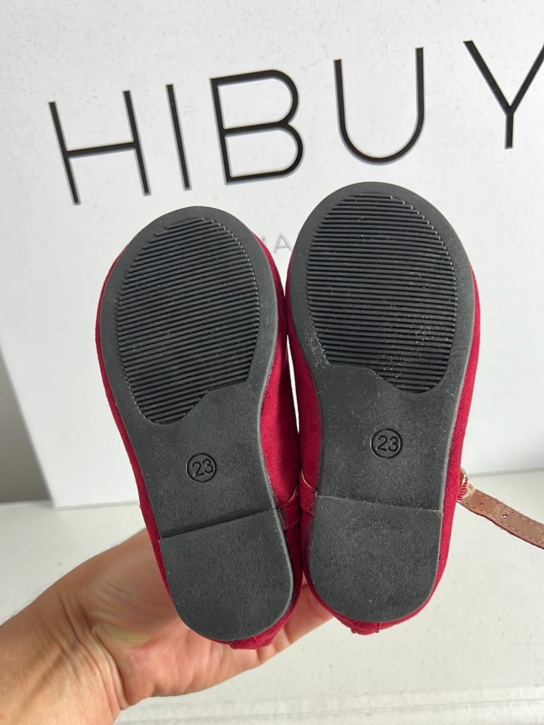 SFERA. Burgundy buckle Mary Jane. Size 23