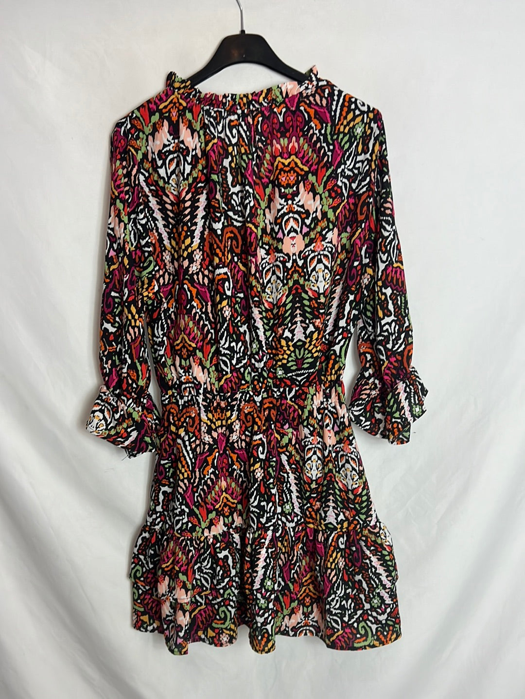 LOAVIES. Vestido corto estampado T.xs