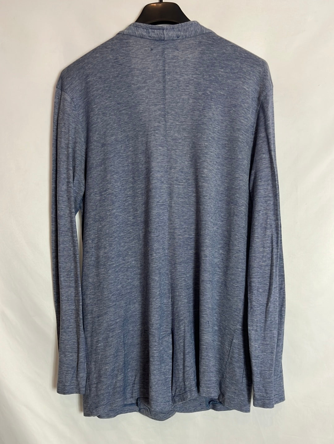 AMERICAN VINTAGE. Fine heather blue cardigan. TS