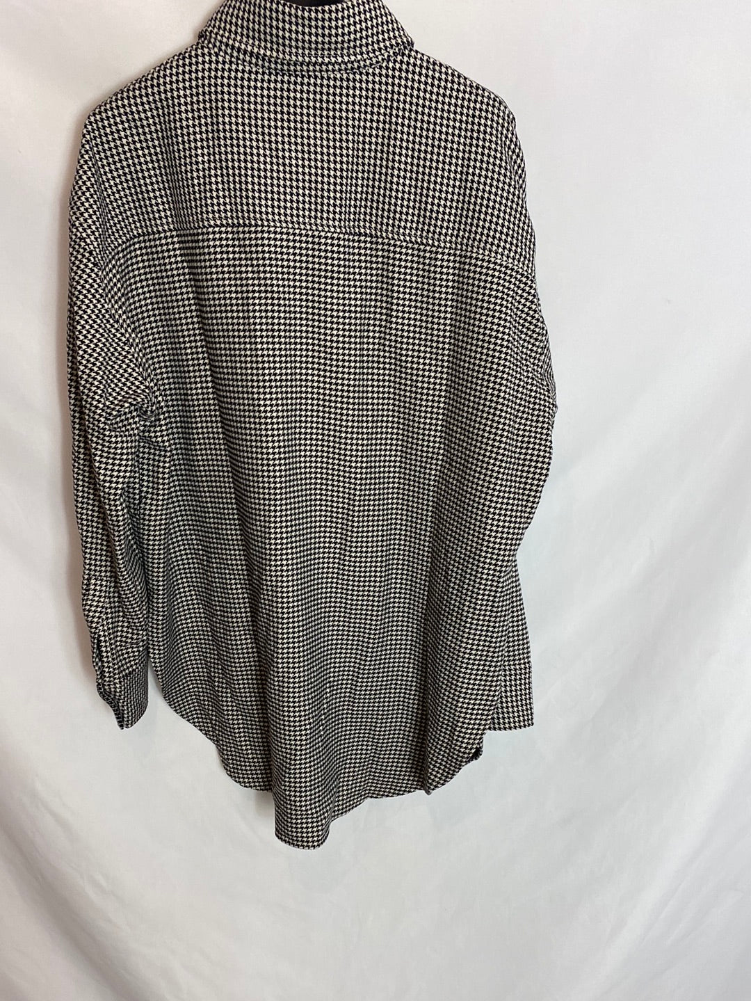 H&M. Camisa oversized pata de gallo. T.S