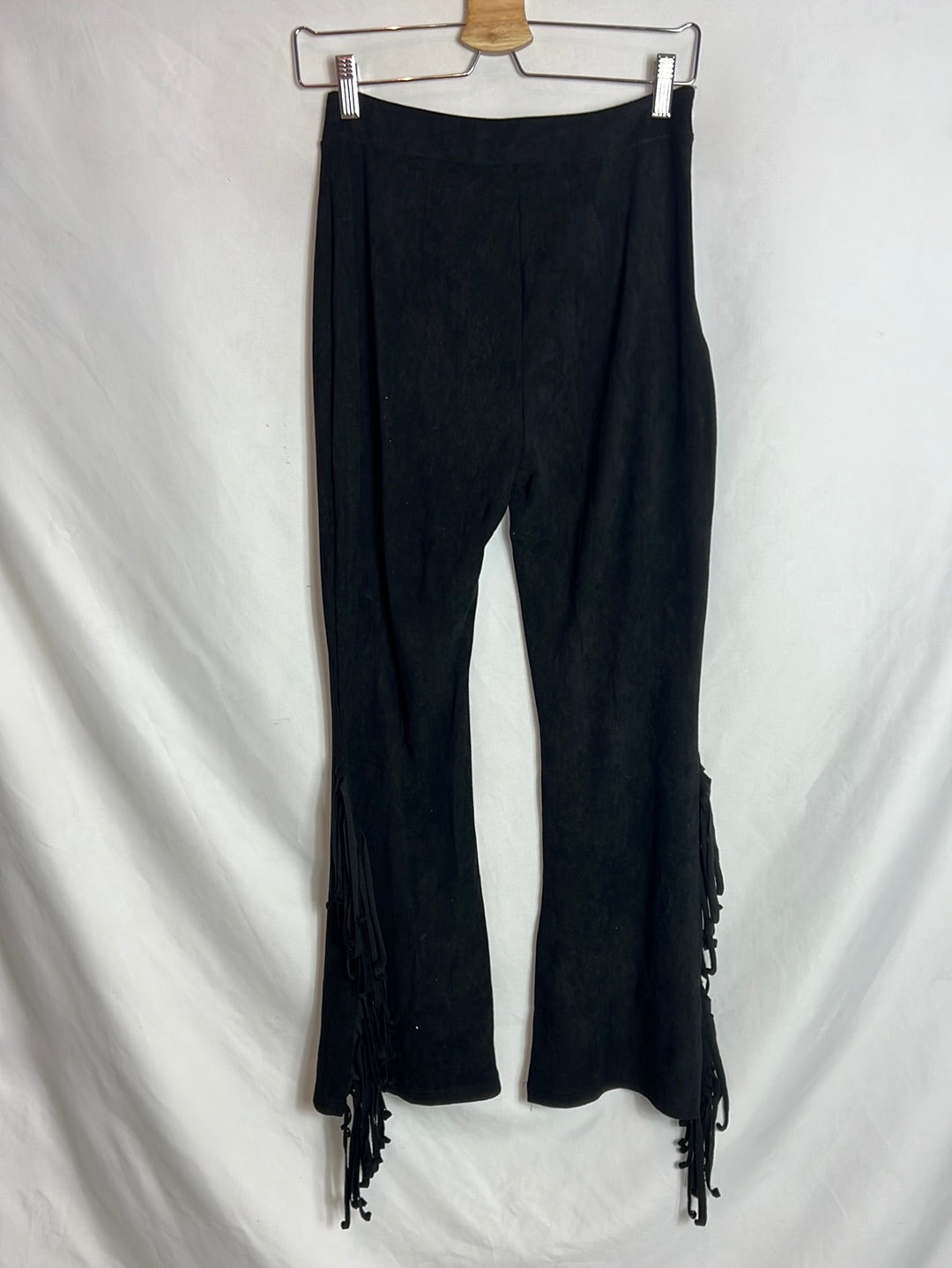 OTHERS. Suede trousers with fringes Ts