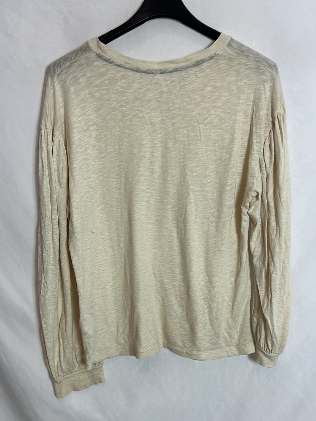 BELLEROSE. Camiseta beige fina T.2(M)