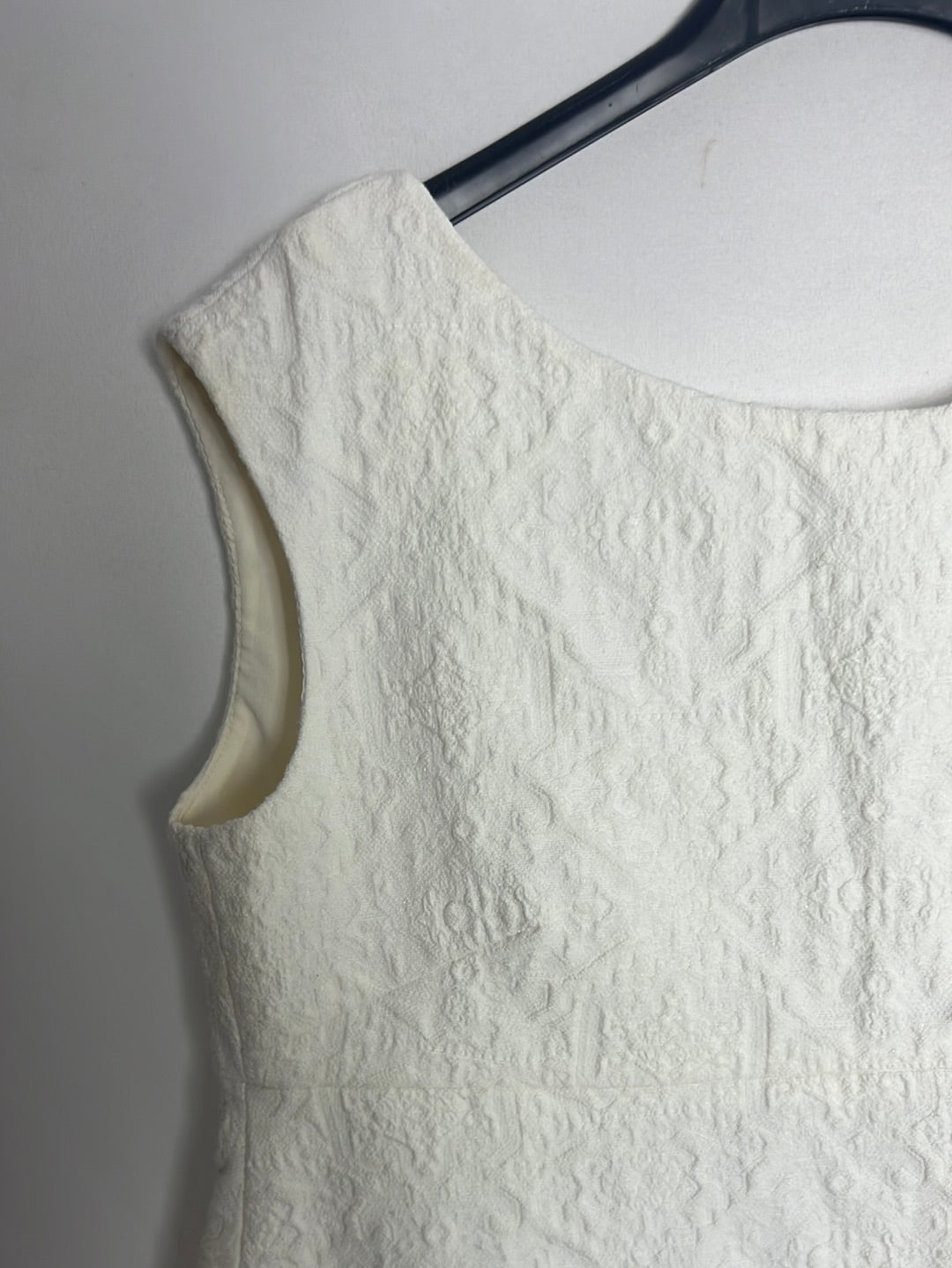 ZARA. Top blanco apertura espalda. T M