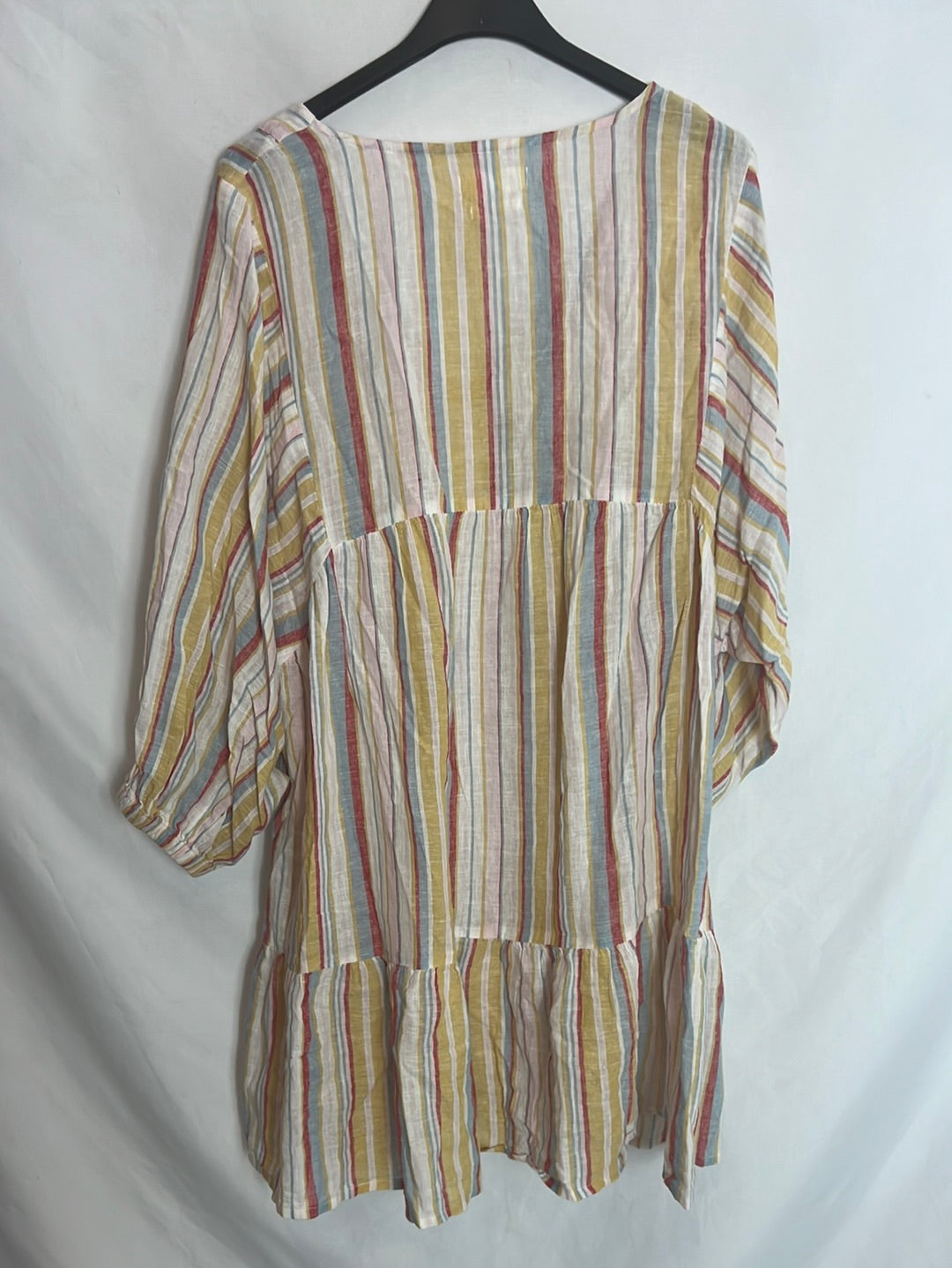 SPRINGFIEL. Vestido corto rayas T.38