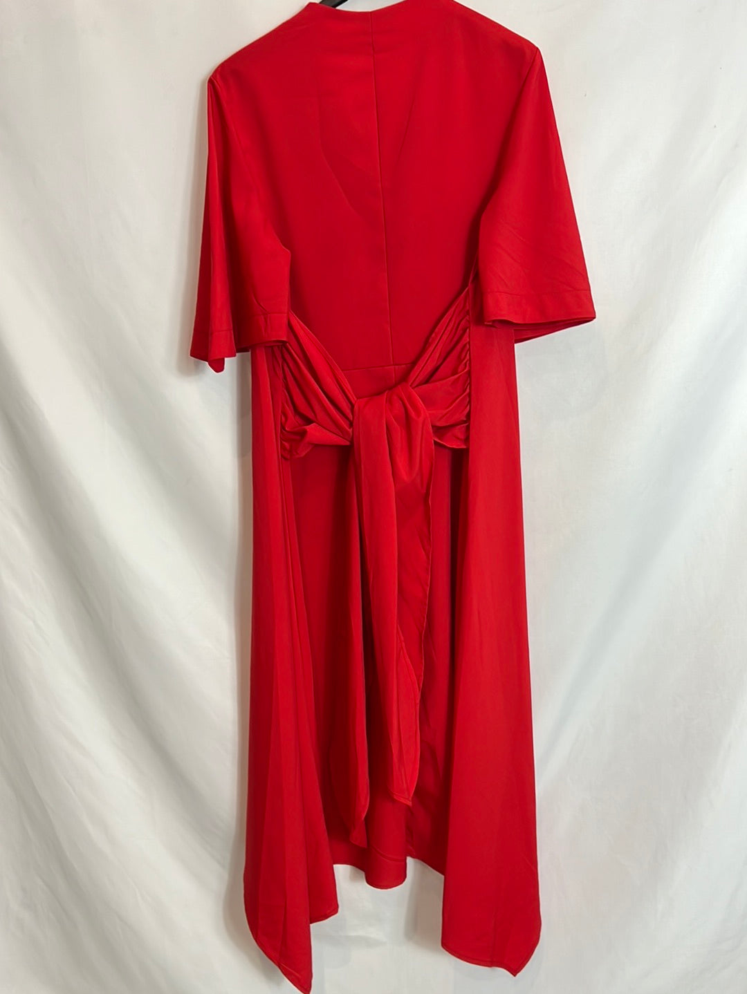 VONDA. Red midi dress Tm