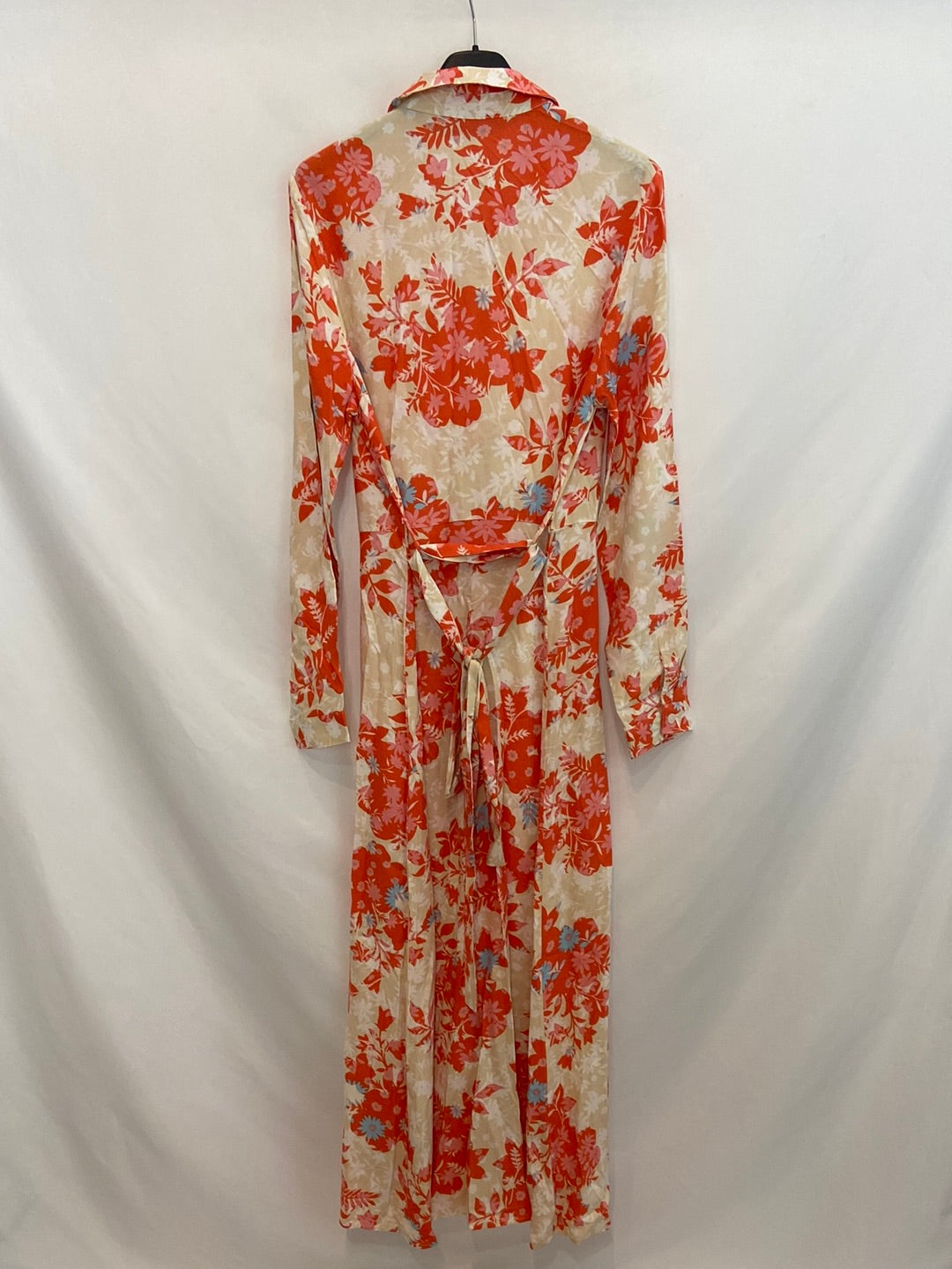 ESCANDELLE. Long printed shirt dress TS