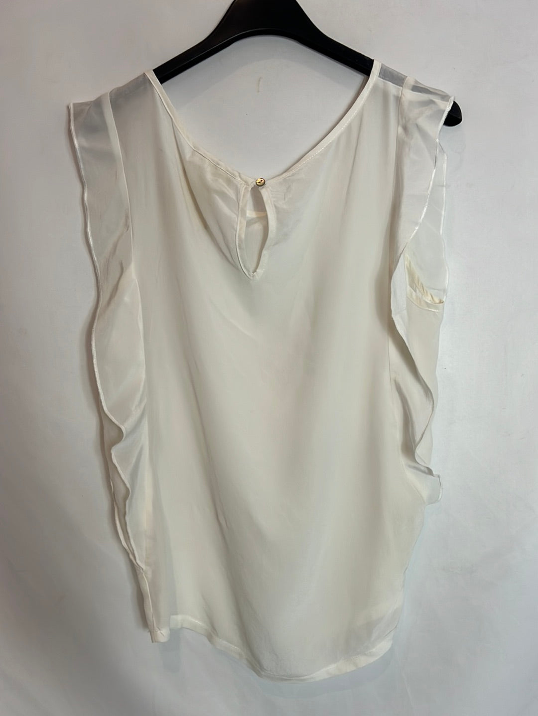 RENATTA&GO. Top color crudo semitransparente. T M/L