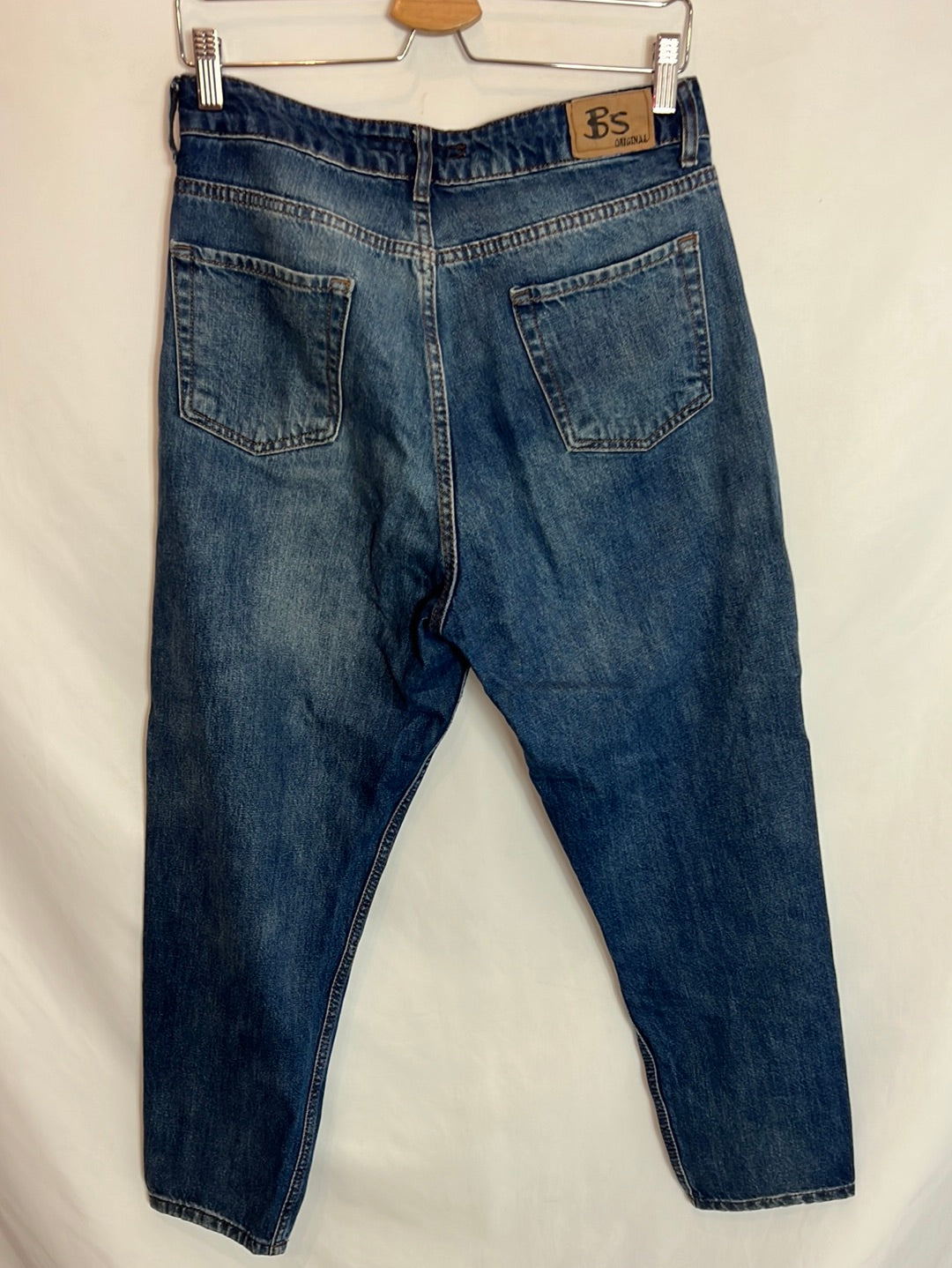 BS JEANS. Pantalón denim monfit T.30(40)