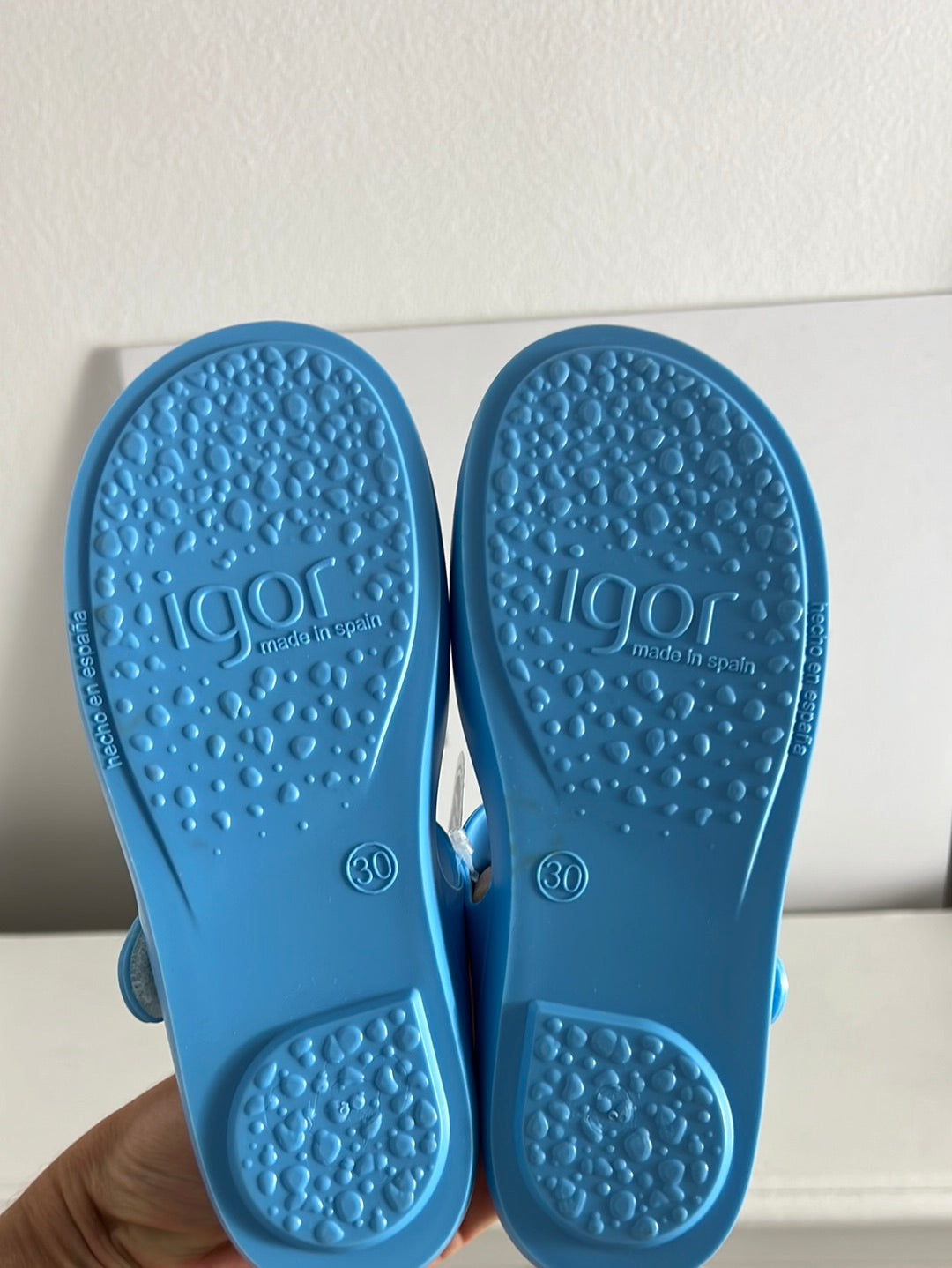 IGOR. Light blue beach Mercedita. Size 30