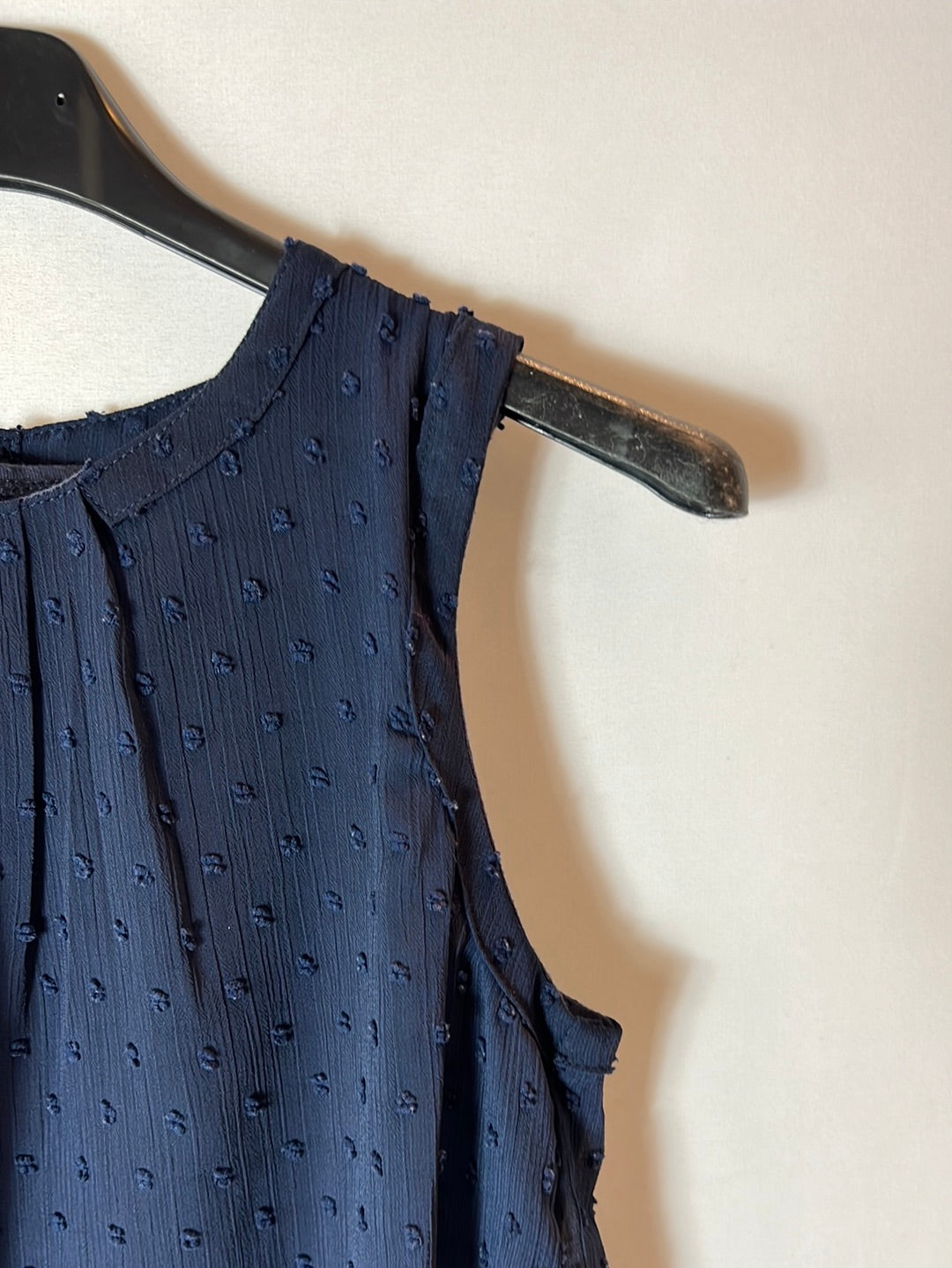 LOSAN. Blue plumeti girl's top. Size 8 years