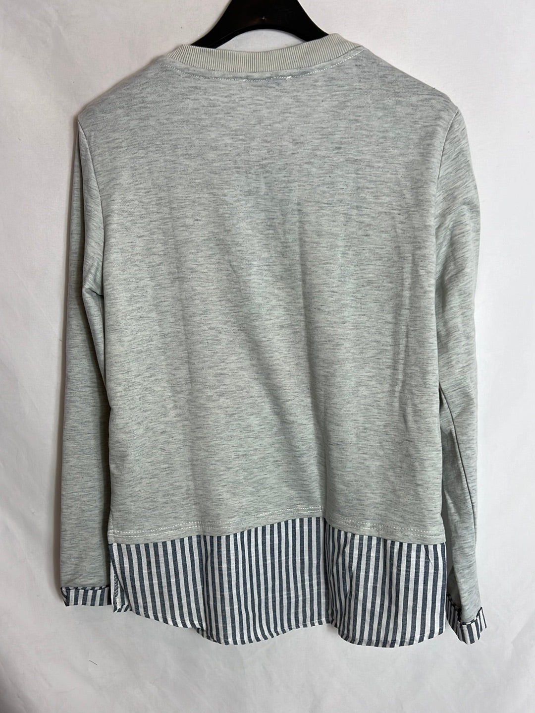 MIMADA'S. Grey Tm bike sweatshirt