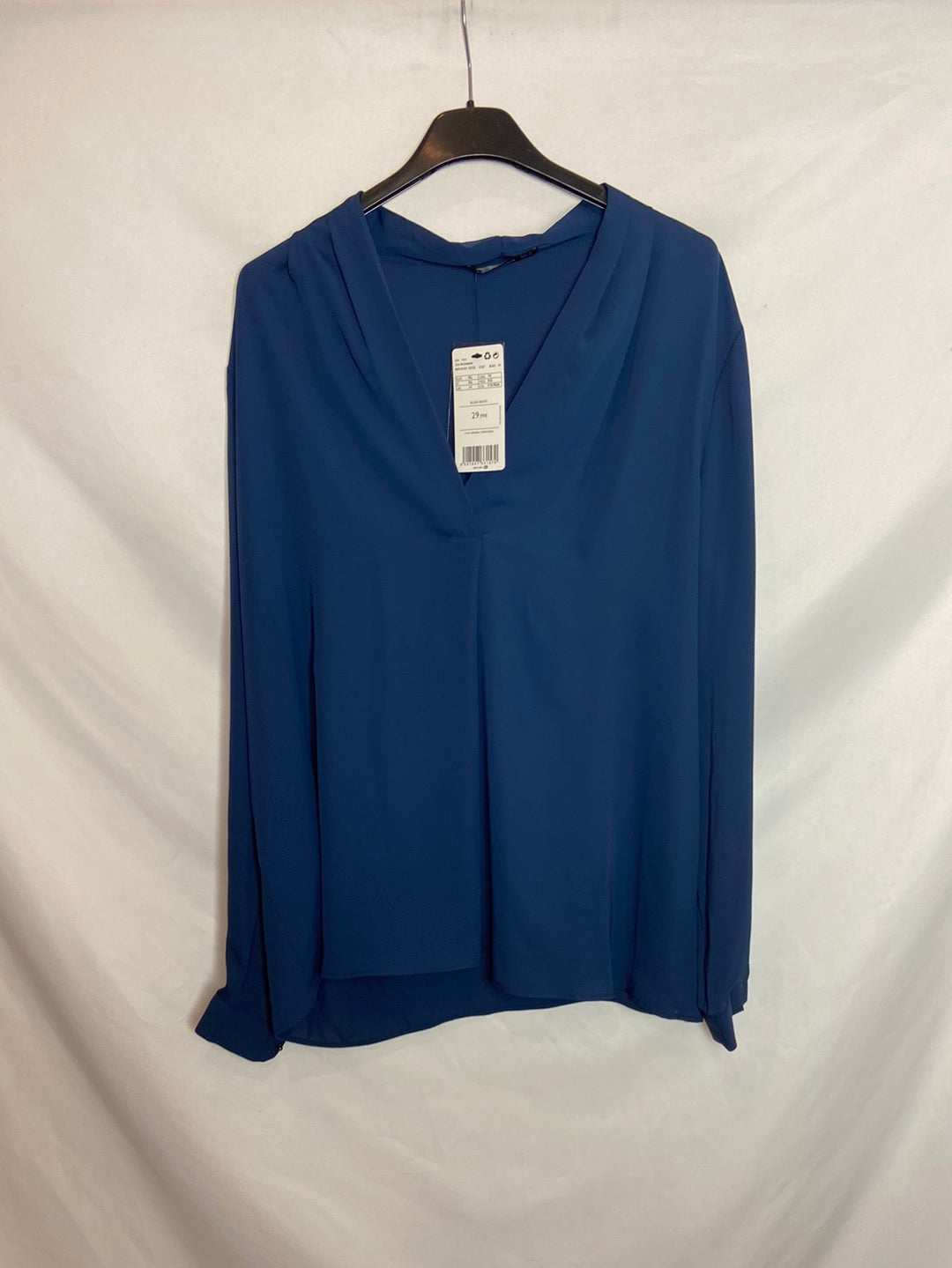 Blusa azul fluida – Hibuy market - Main Image
