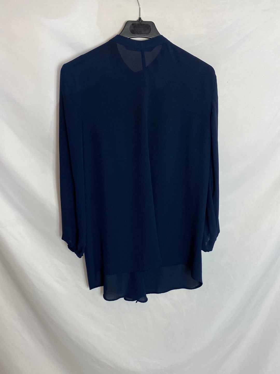 ZARA. Navy blue blouse. TS