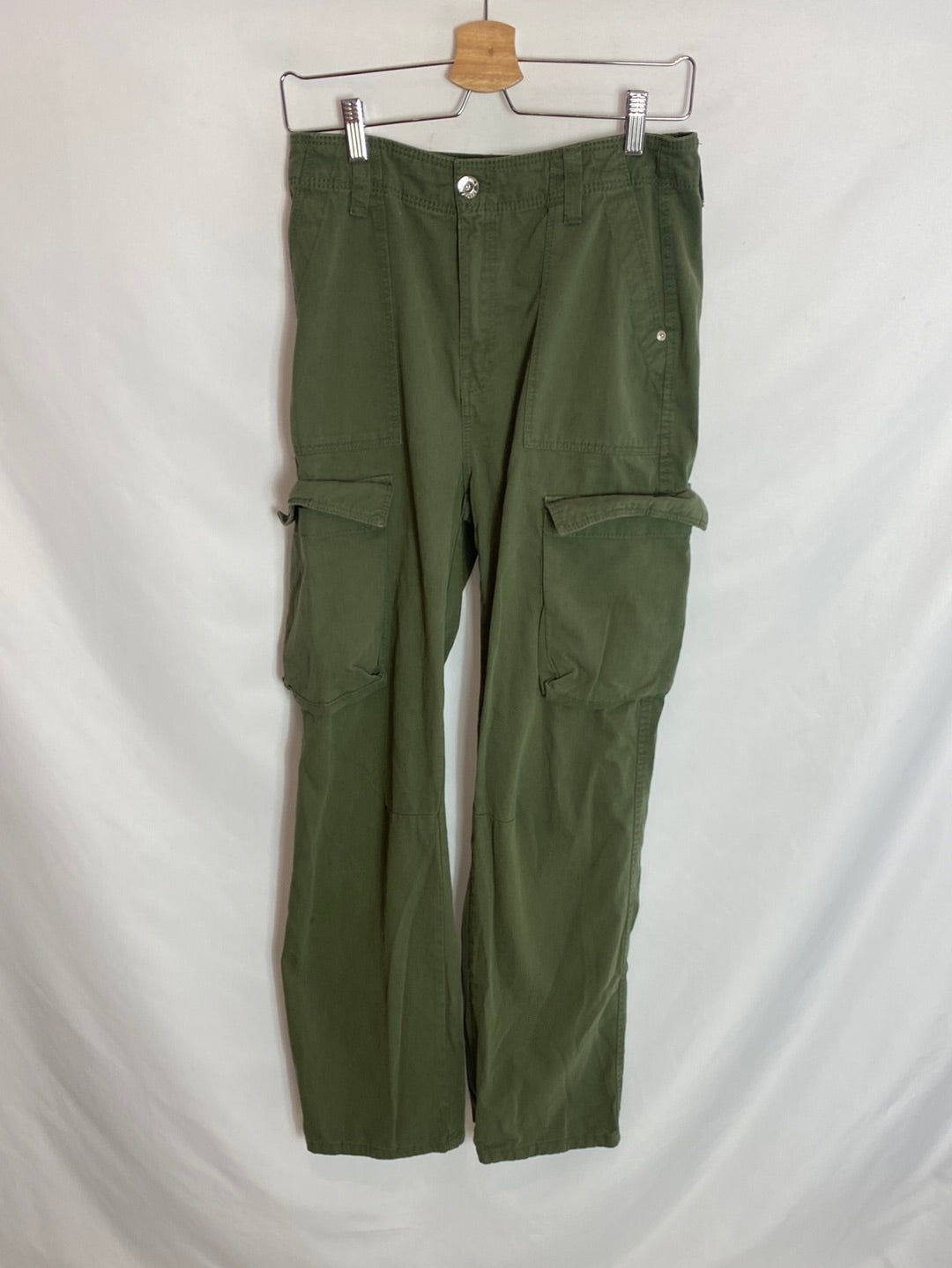 Pantalón Cargo Pants Bershka Pantalones Camuflaje Mujer Pantalones