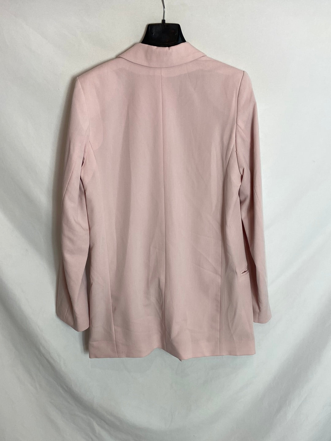 H&M. Blazer rosa estilo oversized. T.XS