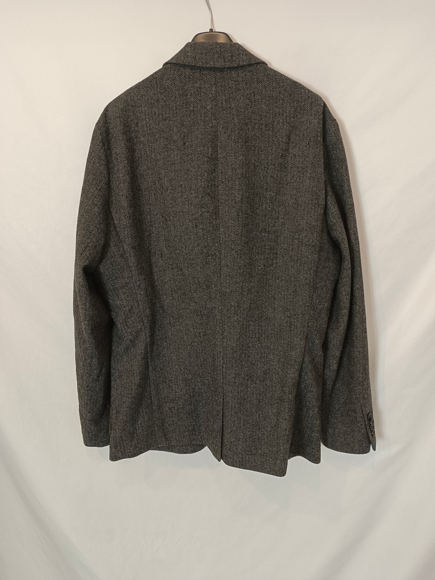 C&A. Herringbone Tl Grey Blazer