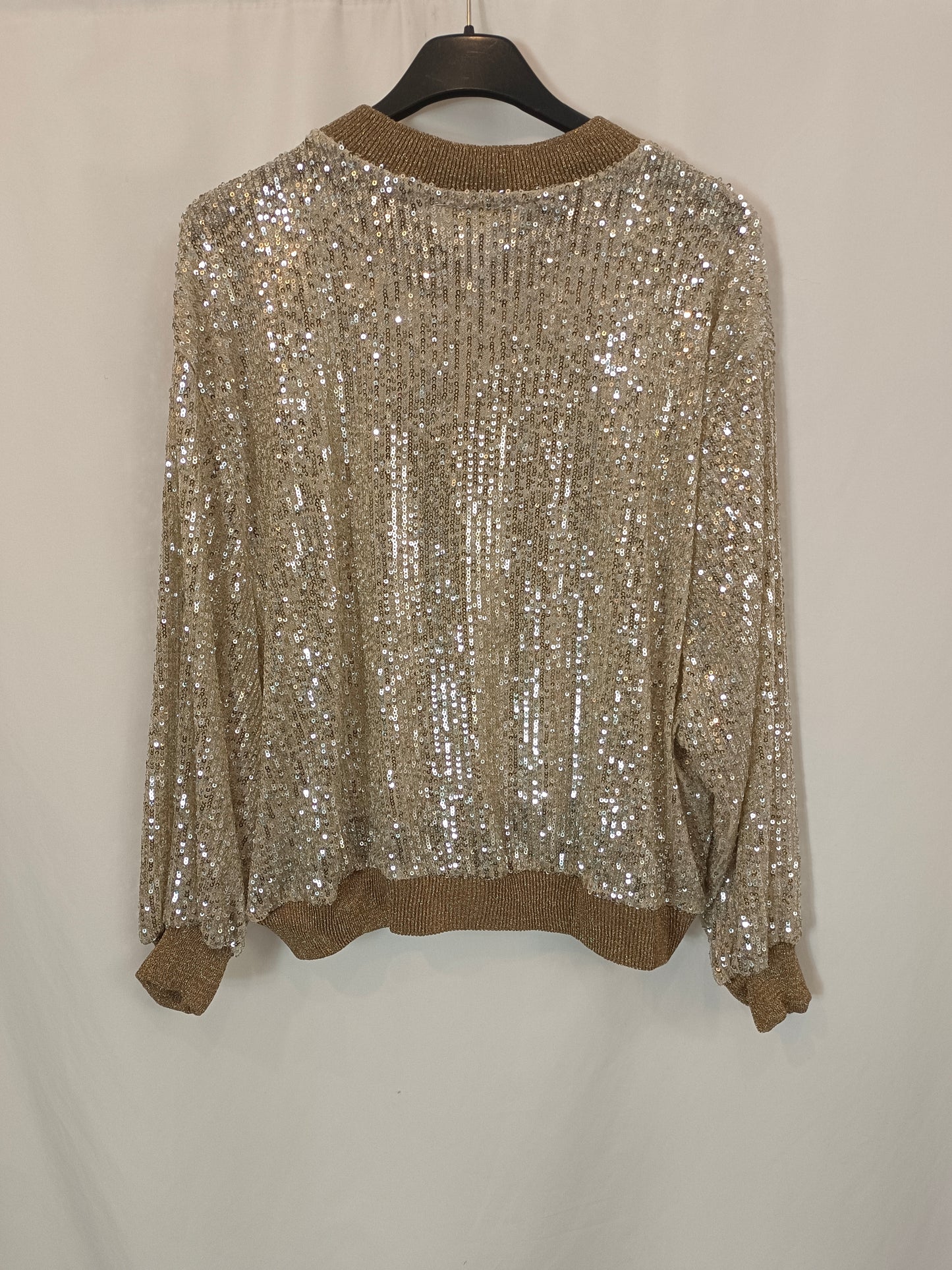 CARLOTA&CO. Bomber fina lentejuelas T.u(s)