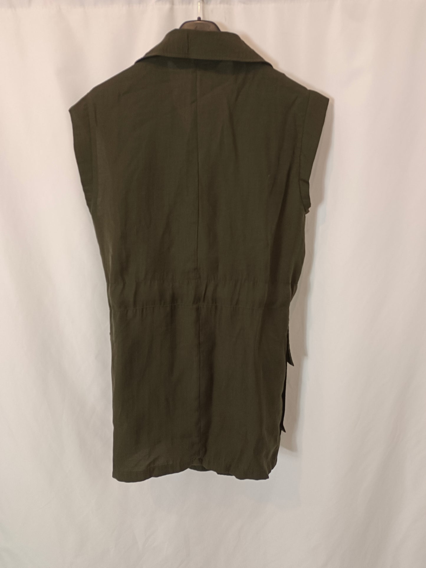 ZARA. Green vest/dress Ts
