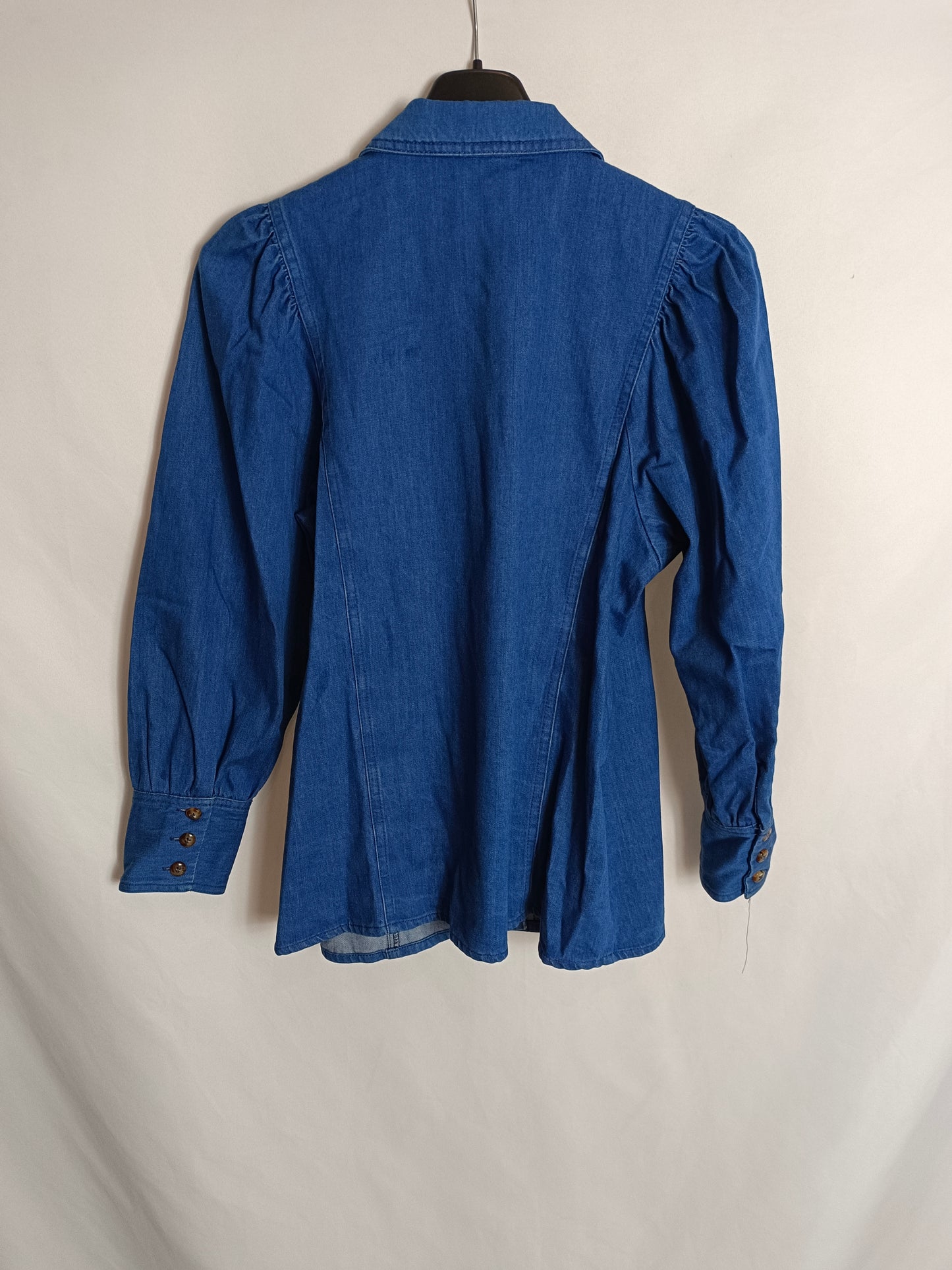 SEZANE. Denim shirt shoulders S.38