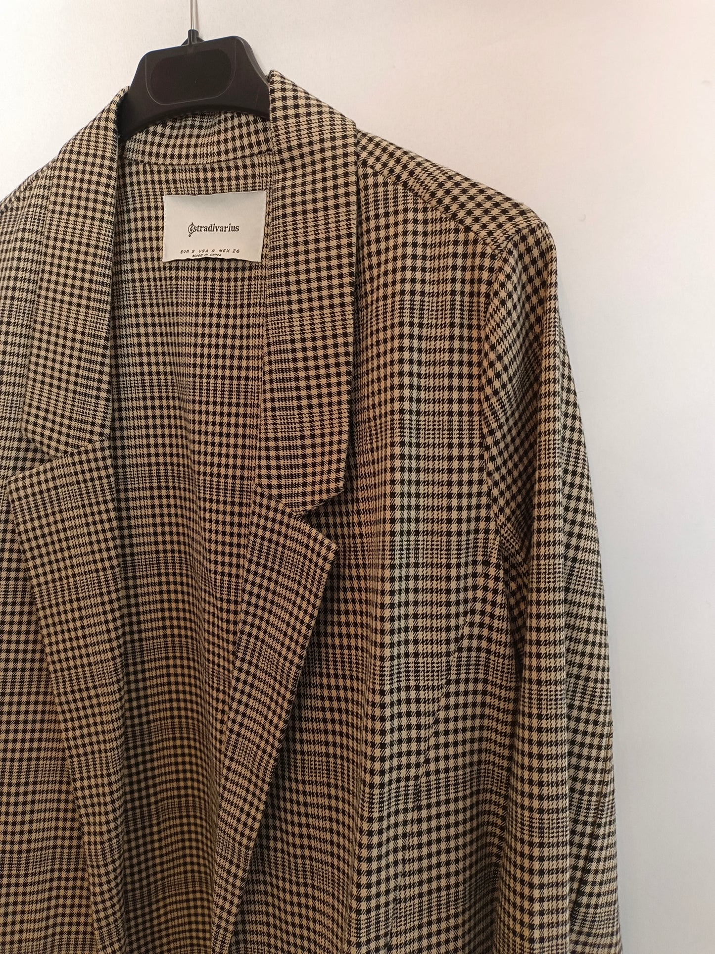 STRADIVARIUS. Total look pata de gallo T.xs/s