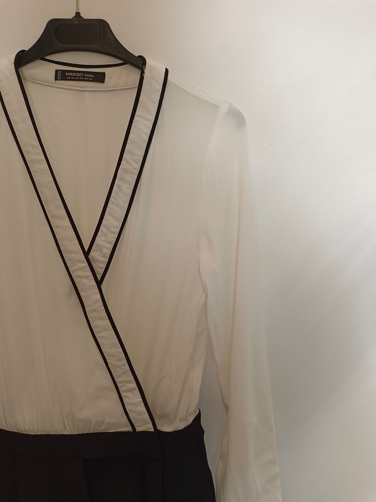 MANGO. Mono largo bicolor T.xs